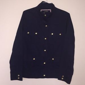 J. crew navy utility jacket